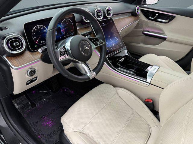 used 2023 Mercedes-Benz C-Class car, priced at $34,999