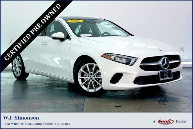 used 2022 Mercedes-Benz A-Class car, priced at $26,488