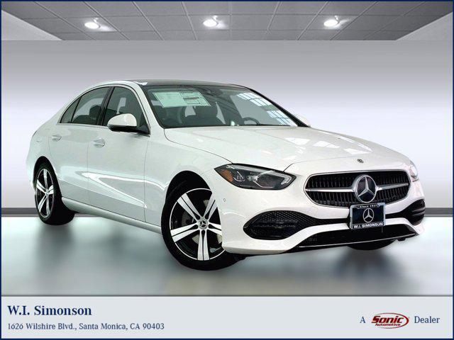 new 2025 Mercedes-Benz C-Class car, priced at $51,905