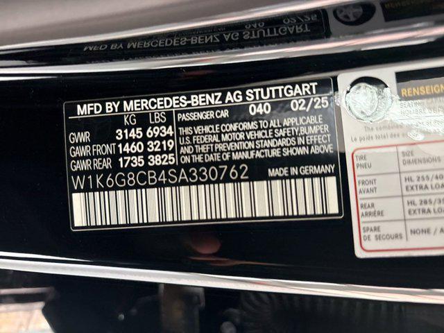 new 2025 Mercedes-Benz AMG S 63 E car, priced at $192,600