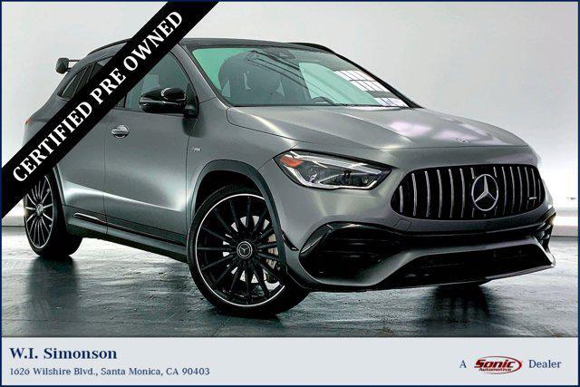 used 2021 Mercedes-Benz AMG GLA 35 car, priced at $35,688