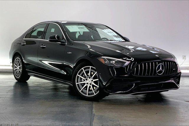 new 2025 Mercedes-Benz AMG C 43 car, priced at $65,155