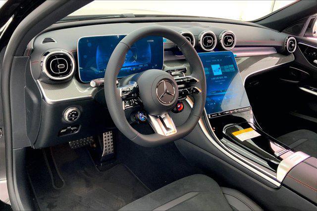 new 2025 Mercedes-Benz AMG C 43 car, priced at $65,155