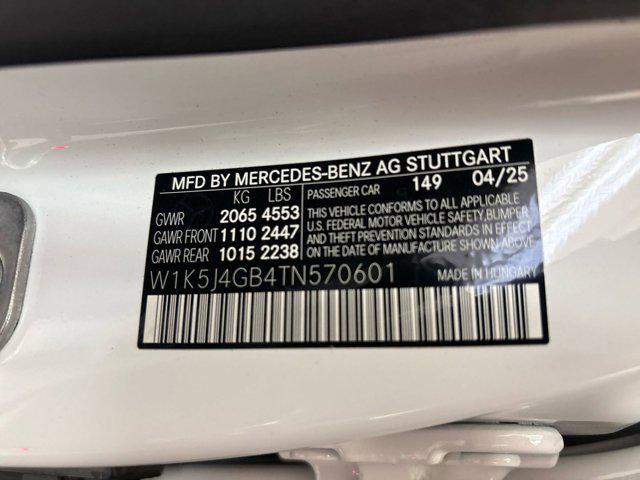 new 2026 Mercedes-Benz CLA 250 car, priced at $47,210