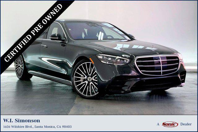 used 2022 Mercedes-Benz S-Class car, priced at $66,999