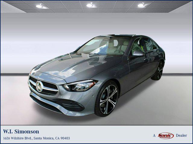 new 2025 Mercedes-Benz C-Class car, priced at $55,505