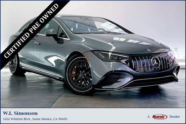 used 2023 Mercedes-Benz AMG EQE car, priced at $62,886