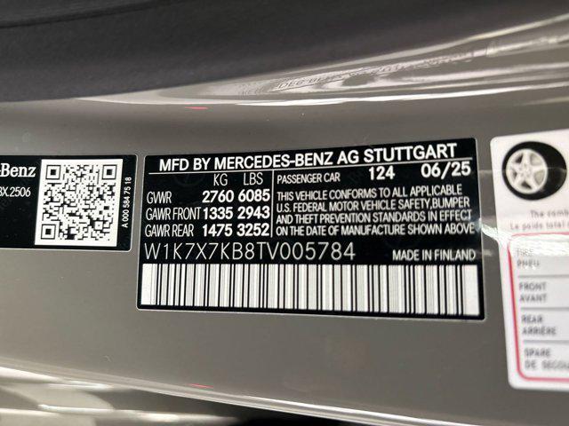 new 2026 Mercedes-Benz AMG GT 63 car, priced at $225,620