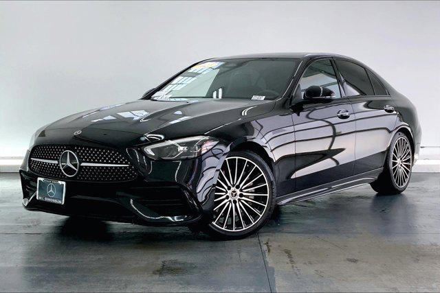 used 2023 Mercedes-Benz C-Class car, priced at $34,999