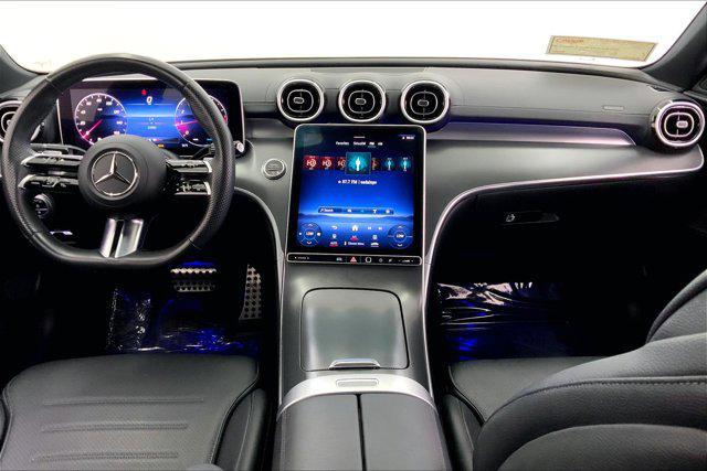 used 2023 Mercedes-Benz C-Class car, priced at $34,999