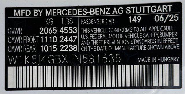 new 2026 Mercedes-Benz CLA 250 car, priced at $47,210