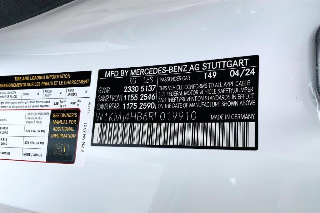 new 2024 Mercedes-Benz CLE 300 car, priced at $57,811
