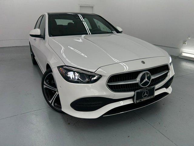 used 2025 Mercedes-Benz C-Class car, priced at $43,999