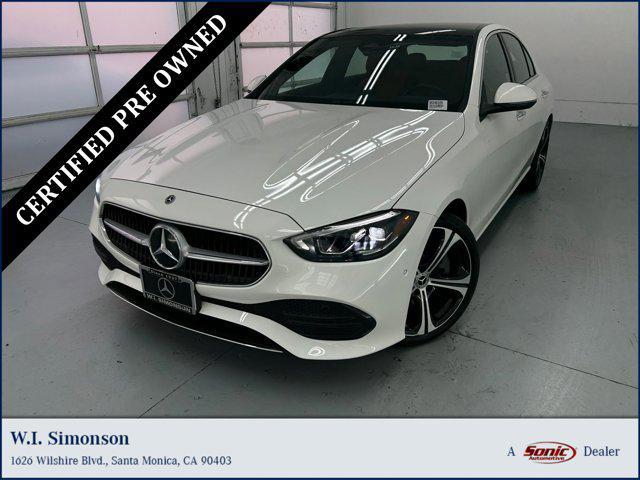used 2025 Mercedes-Benz C-Class car, priced at $43,999