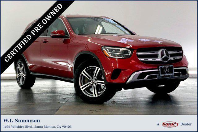 used 2021 Mercedes-Benz GLC 300 car, priced at $27,999