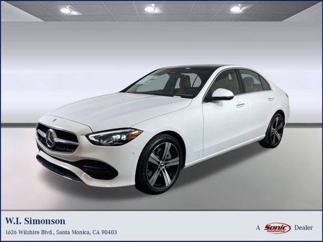 new 2025 Mercedes-Benz C-Class car, priced at $52,885