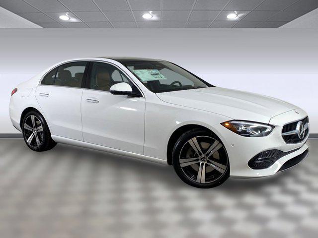 new 2025 Mercedes-Benz C-Class car, priced at $52,885