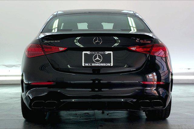 new 2024 Mercedes-Benz AMG C 63 car, priced at $103,250