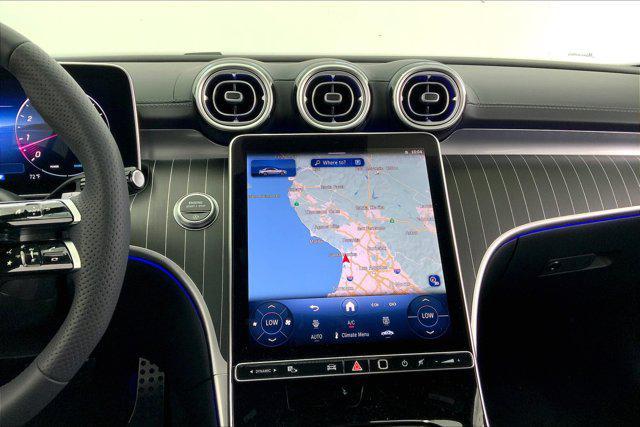 new 2025 Mercedes-Benz C-Class car, priced at $58,755