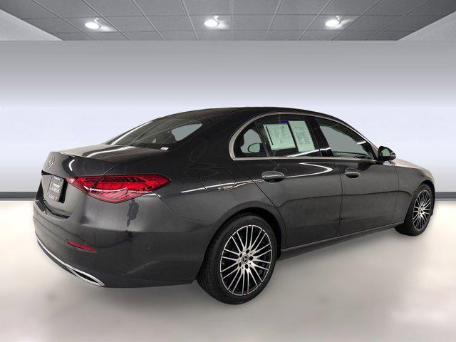 used 2023 Mercedes-Benz C-Class car, priced at $34,999