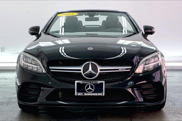 used 2021 Mercedes-Benz AMG C 43 car, priced at $41,487