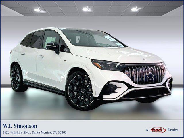 new 2025 Mercedes-Benz AMG EQE car, priced at $113,195