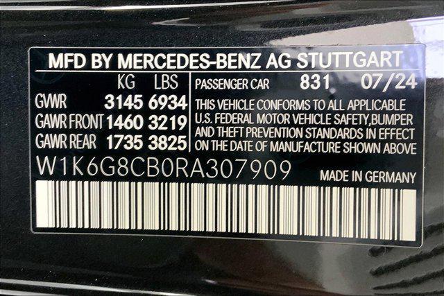 new 2024 Mercedes-Benz AMG S 63 E car, priced at $211,460