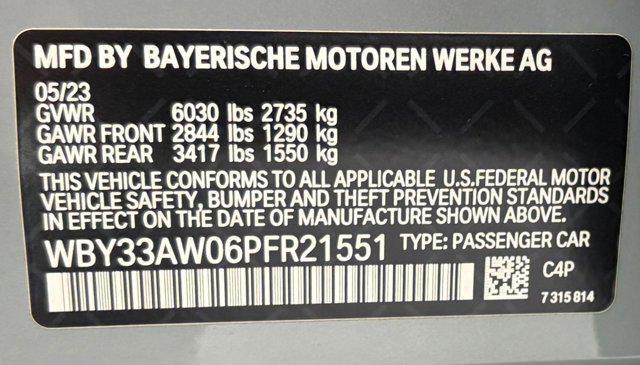 used 2023 BMW i4 Gran Coupe car, priced at $43,188