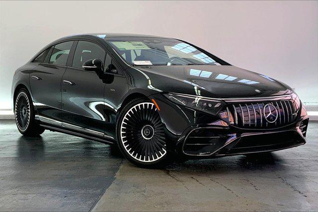 new 2025 Mercedes-Benz AMG EQS car, priced at $157,695