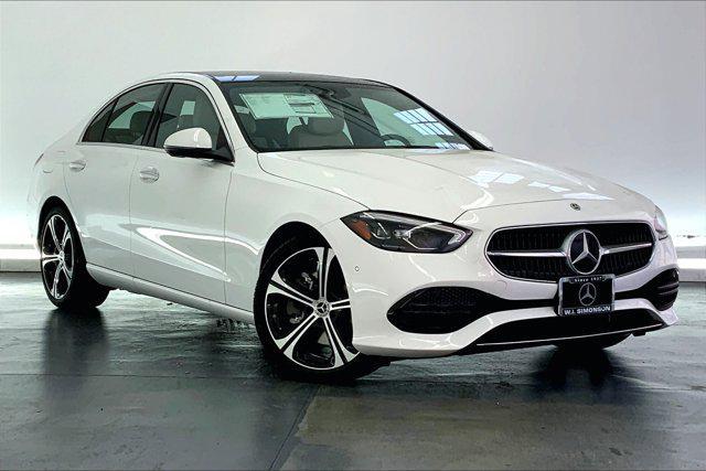 new 2025 Mercedes-Benz C-Class car, priced at $52,055