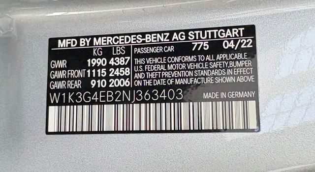 used 2022 Mercedes-Benz A-Class car, priced at $28,799