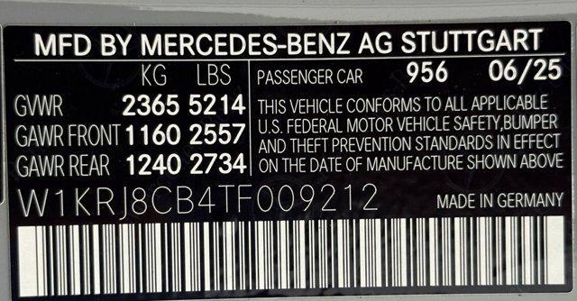 new 2026 Mercedes-Benz AMG GT 63 car, priced at $218,205