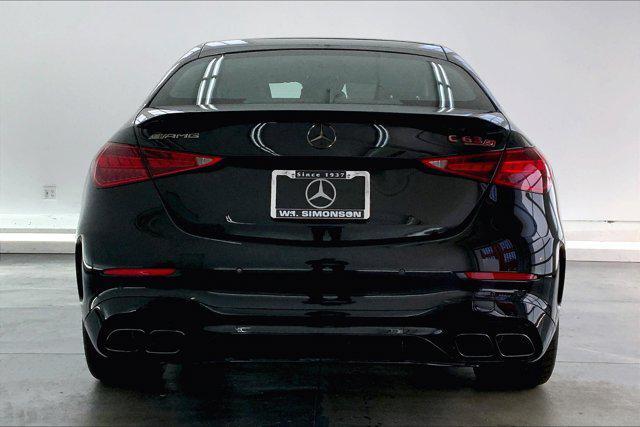 new 2025 Mercedes-Benz AMG C 63 car, priced at $96,480