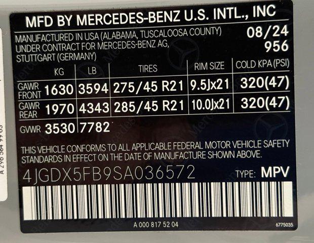 new 2025 Mercedes-Benz Maybach EQS 680 car, priced at $205,350