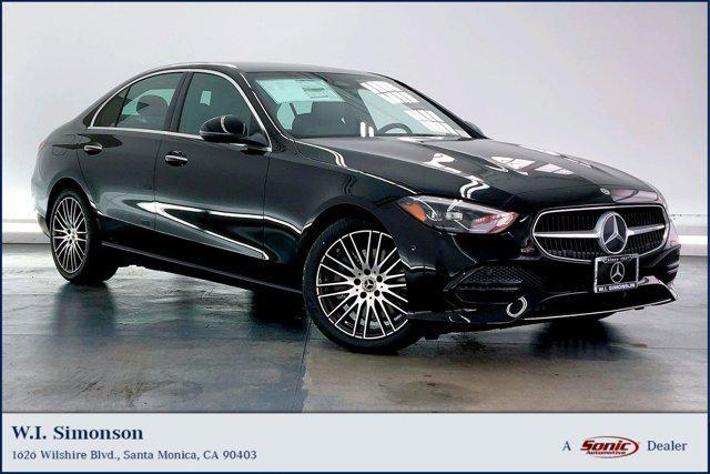new 2025 Mercedes-Benz C-Class car, priced at $50,655