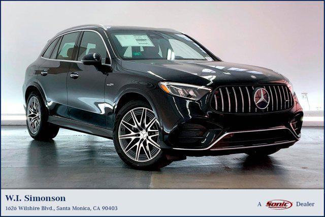 new 2025 Mercedes-Benz AMG GLC 63 car, priced at $87,360