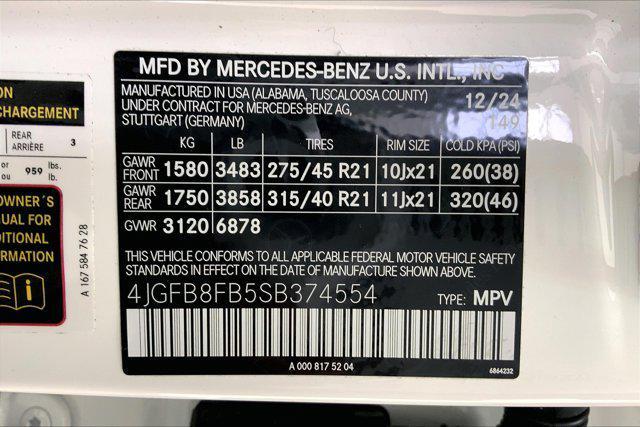 new 2025 Mercedes-Benz GLE 580 car, priced at $95,665