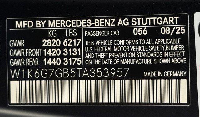 new 2026 Mercedes-Benz S-Class car, priced at $157,915