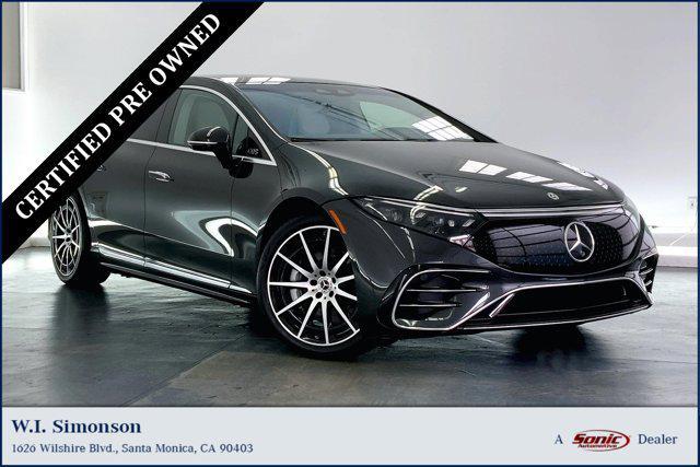 used 2023 Mercedes-Benz EQS 580 car, priced at $62,888