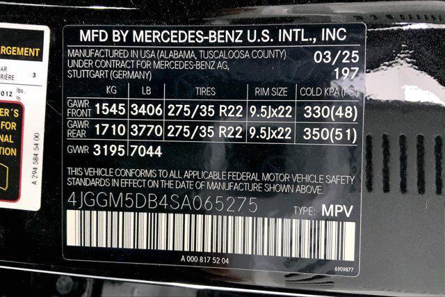 new 2025 Mercedes-Benz AMG EQE car, priced at $115,405
