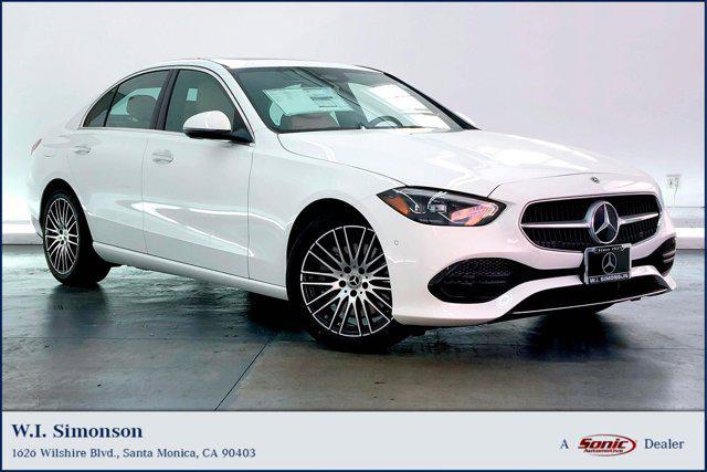 new 2025 Mercedes-Benz C-Class car, priced at $50,655