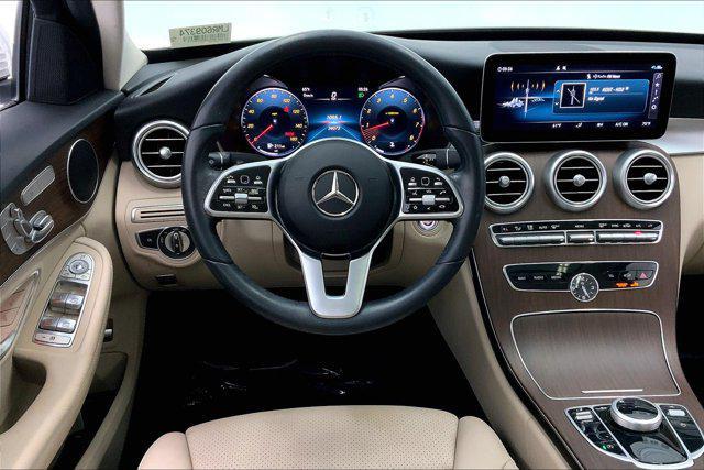 used 2021 Mercedes-Benz C-Class car, priced at $29,999