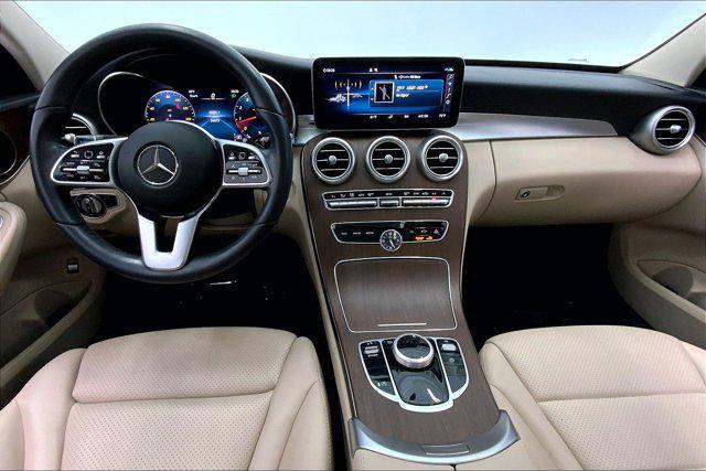 used 2021 Mercedes-Benz C-Class car, priced at $29,999