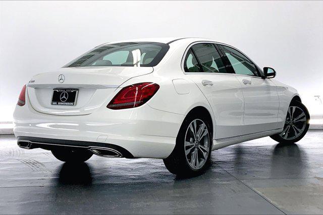 used 2021 Mercedes-Benz C-Class car, priced at $29,999