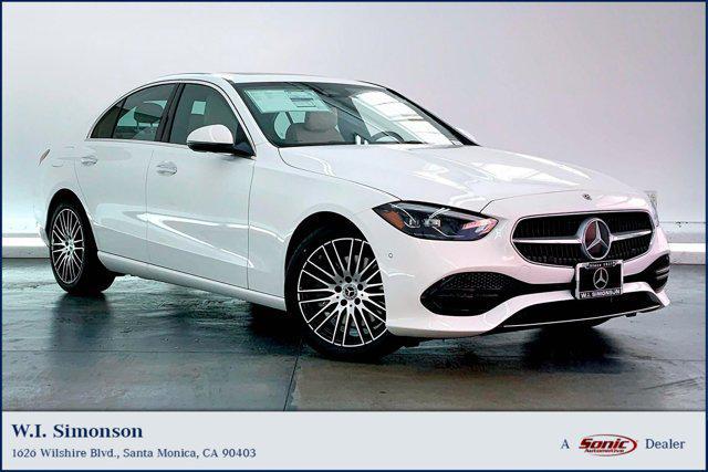 new 2025 Mercedes-Benz C-Class car, priced at $50,655
