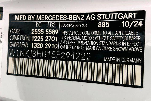 new 2025 Mercedes-Benz AMG GLC 43 car, priced at $79,625