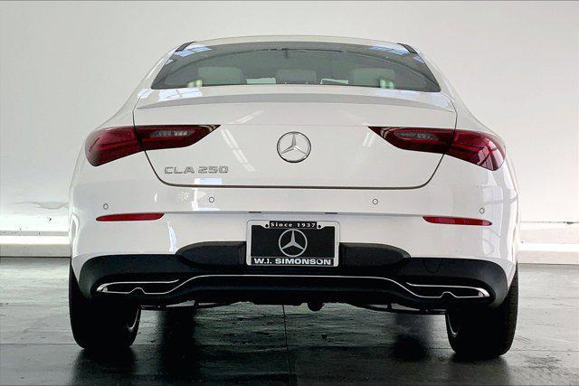 new 2025 Mercedes-Benz CLA 250 car, priced at $46,545