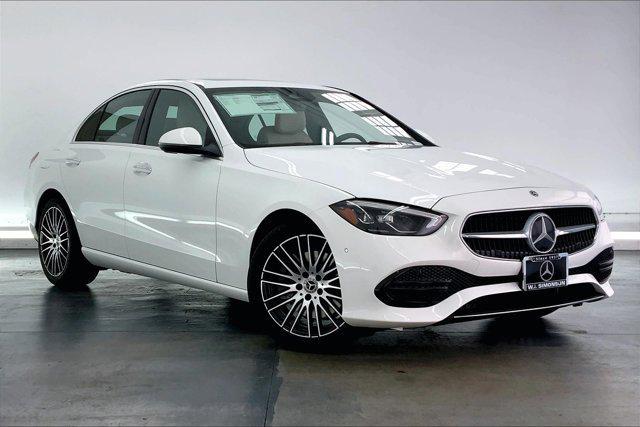 new 2025 Mercedes-Benz C-Class car, priced at $50,655