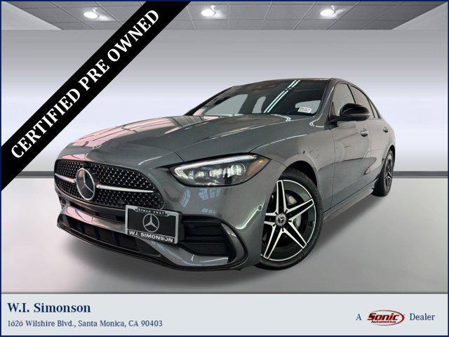 used 2024 Mercedes-Benz C-Class car, priced at $33,486