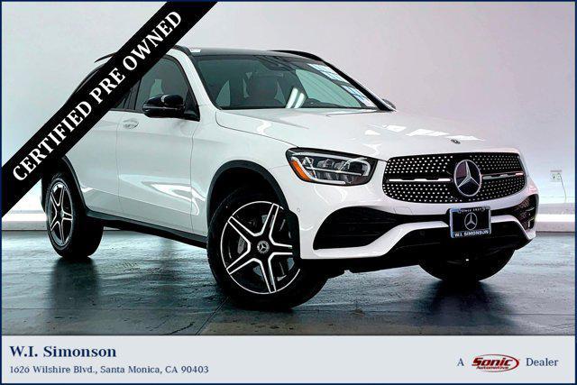 used 2022 Mercedes-Benz GLC 300 car, priced at $32,299